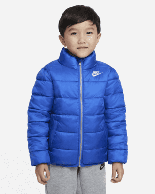 Baby blue nike puffer jacket hotsell